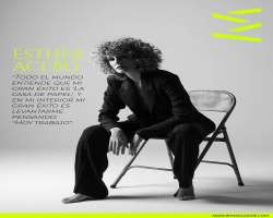 The actress was featured on the cover page and her interview was published in the magazine Madmen.